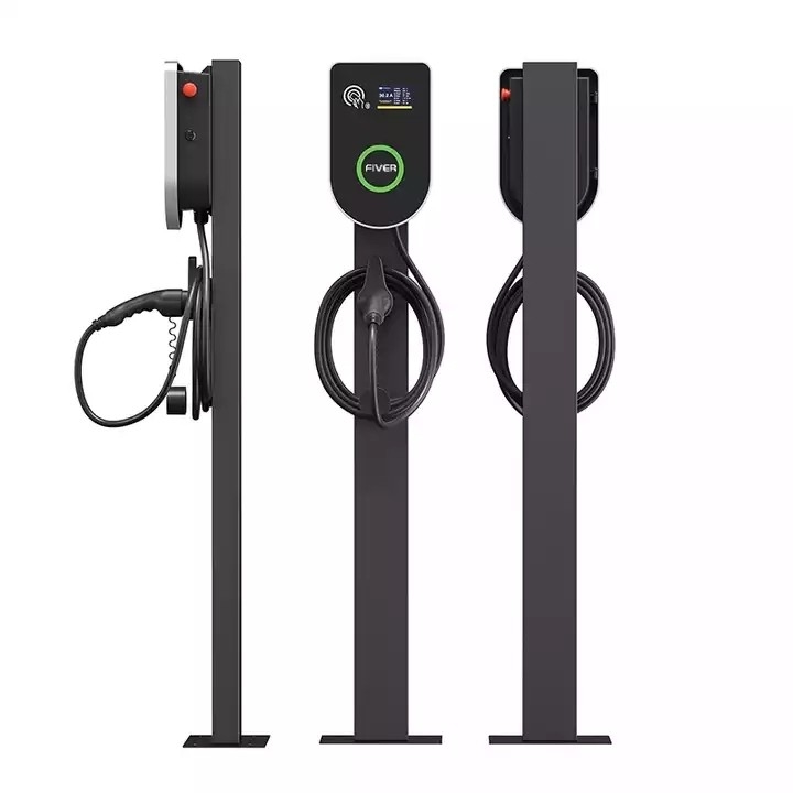 32A stazione di carico commerciale pubblica del Livello 2 EV con OCPP 1,6 Wifi 4G