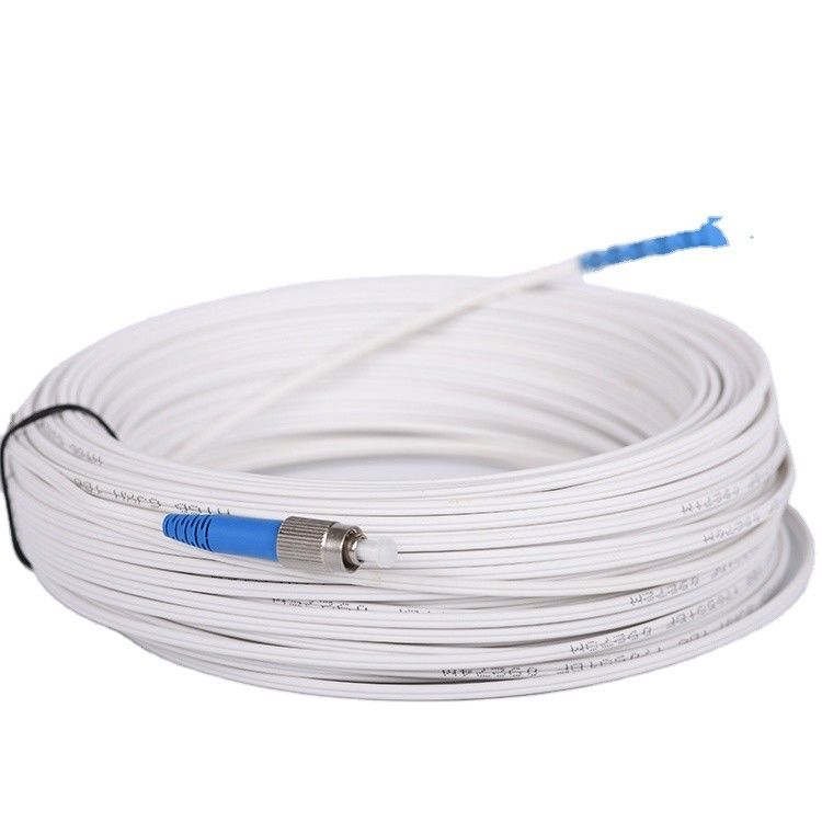 100M 1 filo di acciaio all'aperto dell'interno del cavo a fibre ottiche G657A FRP del centro 8.5kg/km