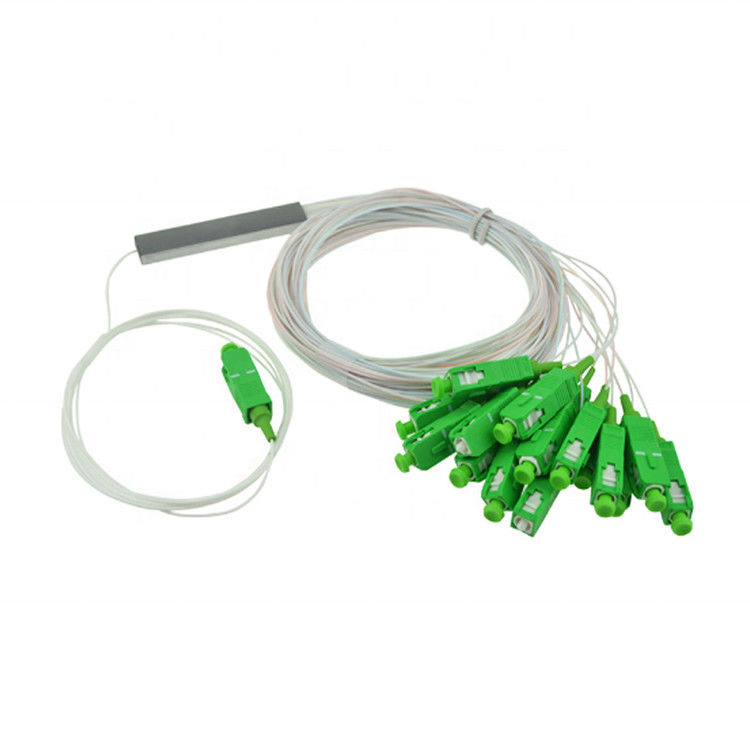 Metropolitana d'acciaio ottica a fibra ottica Mini Type del separatore 0.9mm dello SpA di PSM 1X16