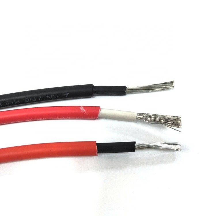 Singolo cavo solare 100m dell'isolamento 6mm2 del centro XLPE un cavo di 10 AWG PV