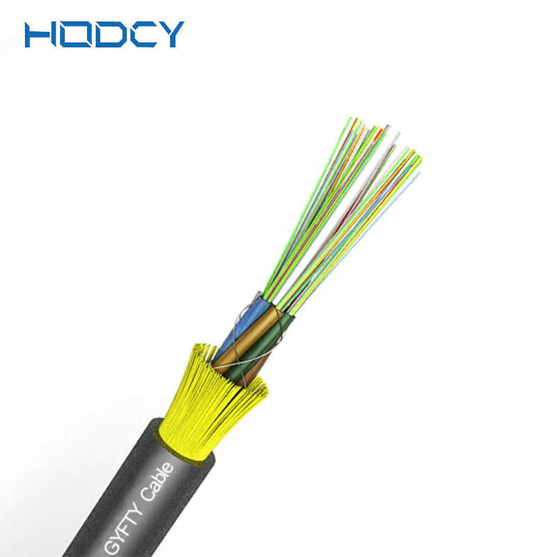 Membro di forza aereo di alta tensione all'aperto G657A G652D FRP del cavo a fibre ottiche di GYFTY
