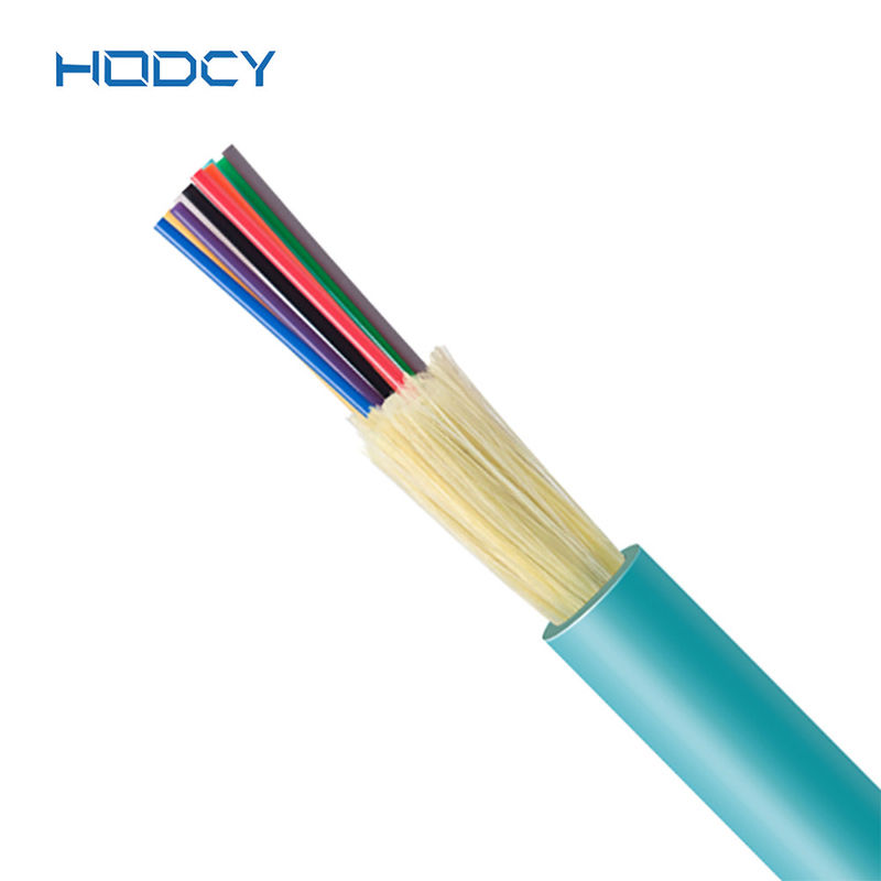 cavo a fibre ottiche misto dell'interno Aqua Color del cavo a fibre ottiche/OM4 OM3 di 0.9mm