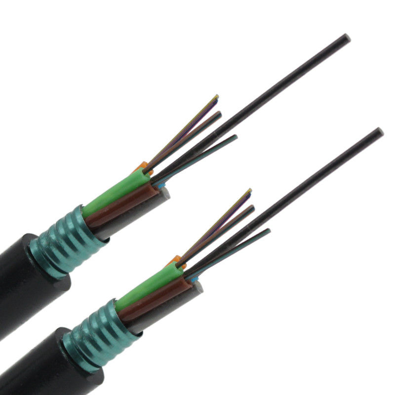 12 24 cavi a fibre ottiche sciolti della metropolitana di 48cores GYTS tutto il supporto dielettrico di auto