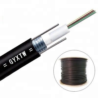 2-24 parallelo misto corazzato FRP del doppio del cavo a fibre ottiche del centro GYXTW