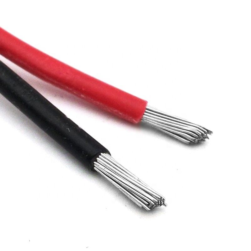 conduttore di rame in scatola resistenza solare 2000 della fiamma dell'AWG di Dual Core del cavo di 1.5mm2 PV