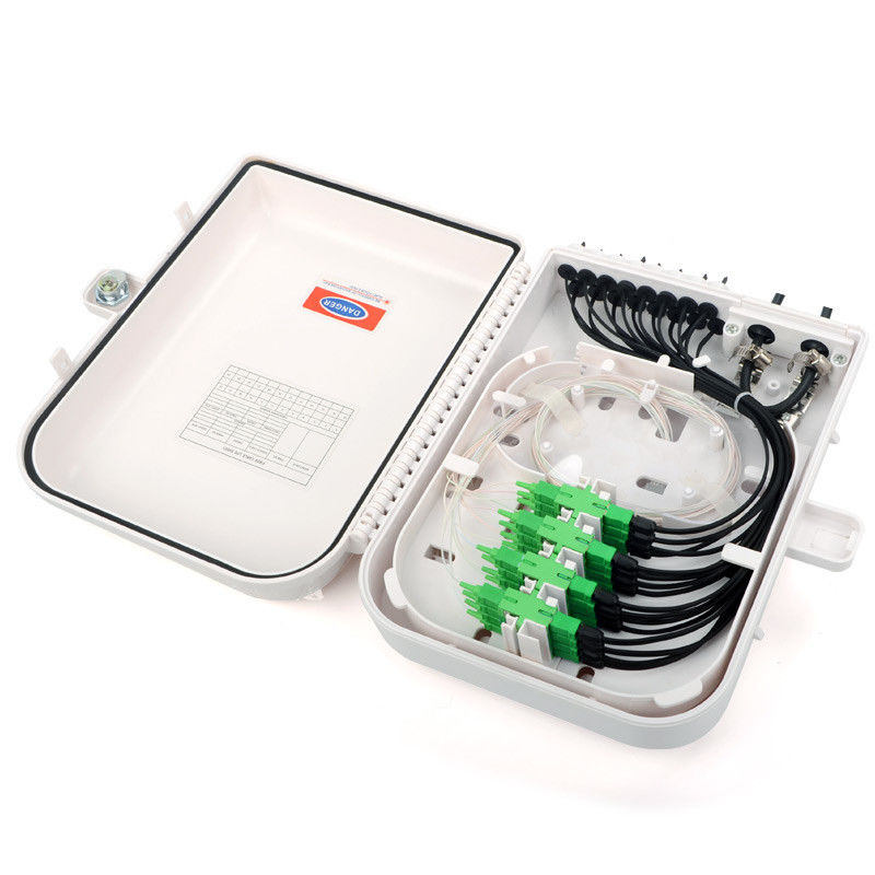 8 12 16 scatola terminale ottica a fibra ottica della rete della scatola di distribuzione del centro 1.2kg