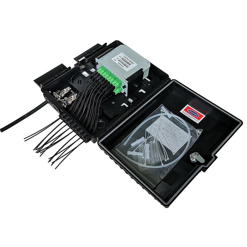 Scatola di termine di rete dei porti dell'ABS FDB Nap Fiber Optic Distribution Box 16
