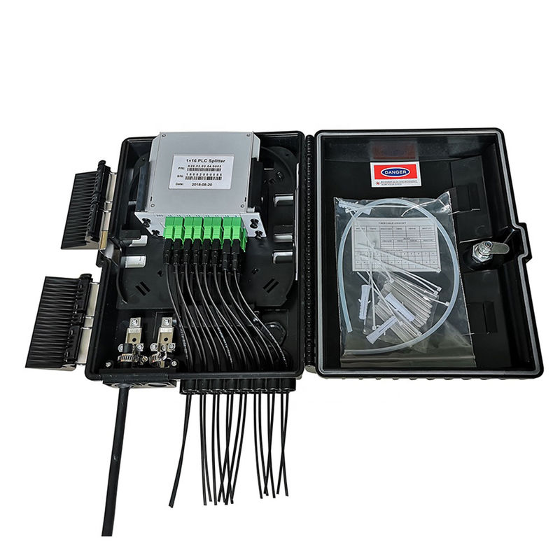 Scatola di termine di rete dei porti dell'ABS FDB Nap Fiber Optic Distribution Box 16
