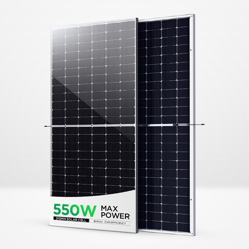 La metà solare domestica di watt 460w del pannello 450 di PV ha tagliato i moduli solari con 144 cellule