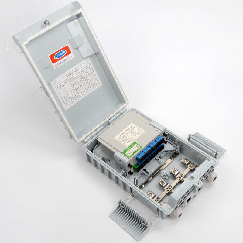 16 parete all'aperto terminale di Caixa Caja della scatola di Access della fibra del centro FTTH con il CTO Inline Drop Cable