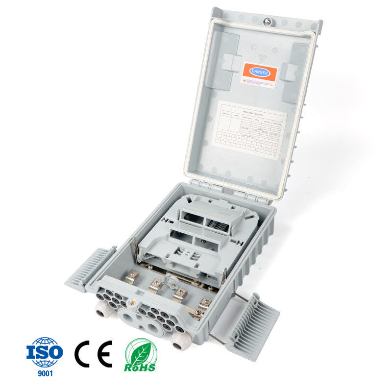 16 parete all'aperto terminale di Caixa Caja della scatola di Access della fibra del centro FTTH con il CTO Inline Drop Cable
