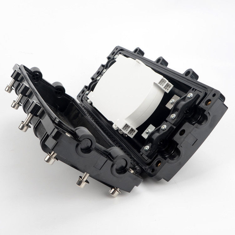 3 in 3 verso l'esterno la giuntura Tray Enclosure della fibra degli in-linea 48 centri, scatola unita a fibra ottica orizzontale 1.5kg