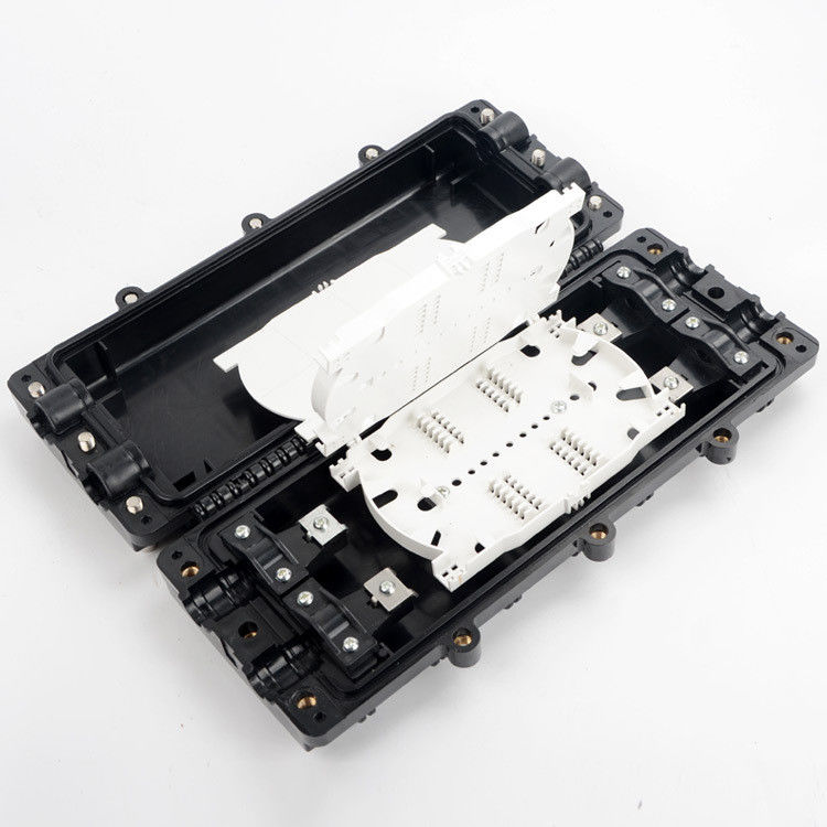 3 in 3 verso l'esterno la giuntura Tray Enclosure della fibra degli in-linea 48 centri, scatola unita a fibra ottica orizzontale 1.5kg