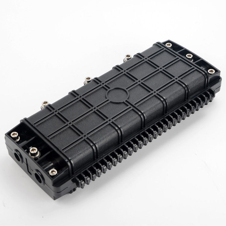 3 in 3 verso l'esterno la giuntura Tray Enclosure della fibra degli in-linea 48 centri, scatola unita a fibra ottica orizzontale 1.5kg