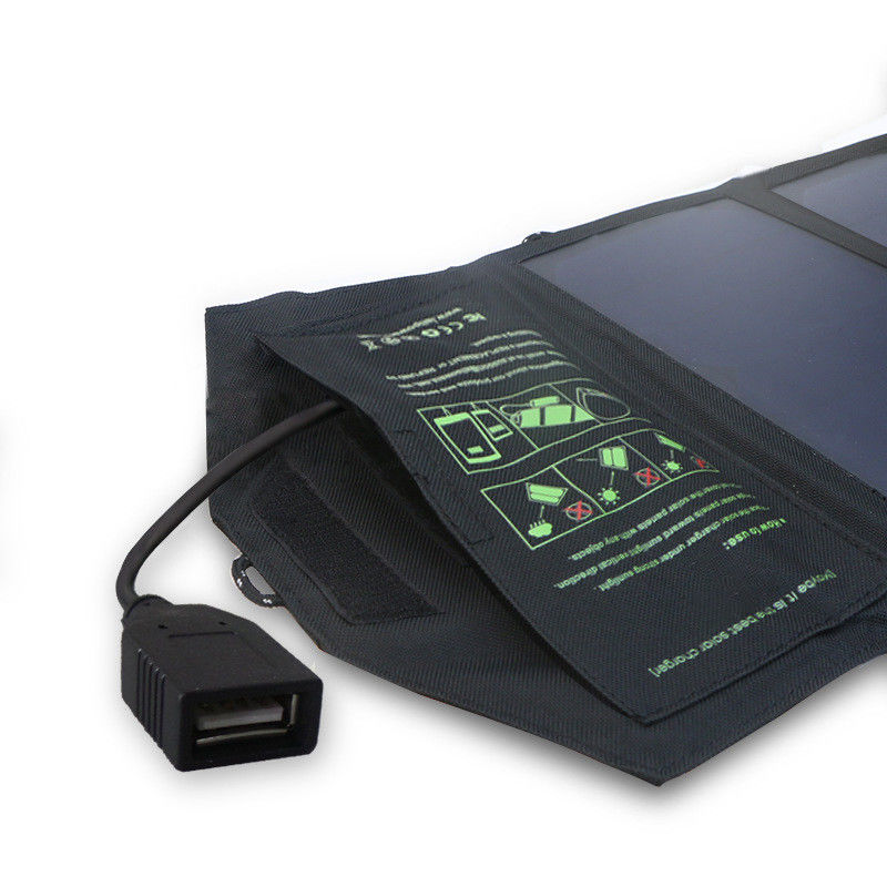 Caricatore solare piegante all'aperto 5V portatile 10W 300g del telefono cellulare del pannello di PV