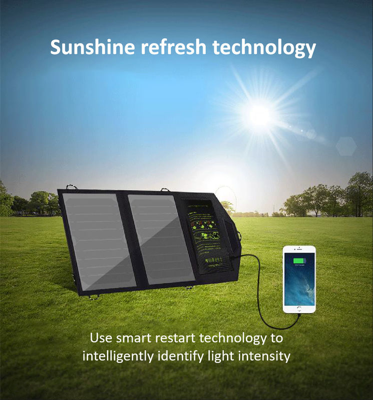 Caricatore solare piegante all'aperto 5V portatile 10W 300g del telefono cellulare del pannello di PV