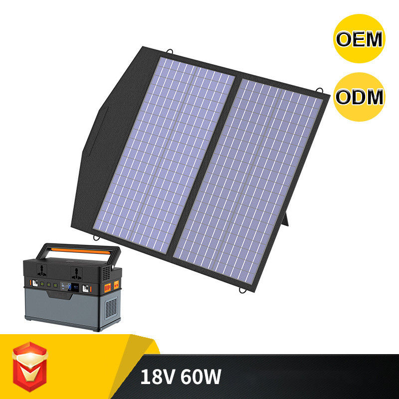La Banca impermeabile solare portatile pieghevole 18VDC 3A di energia solare del caricatore 60W del pannello di PV