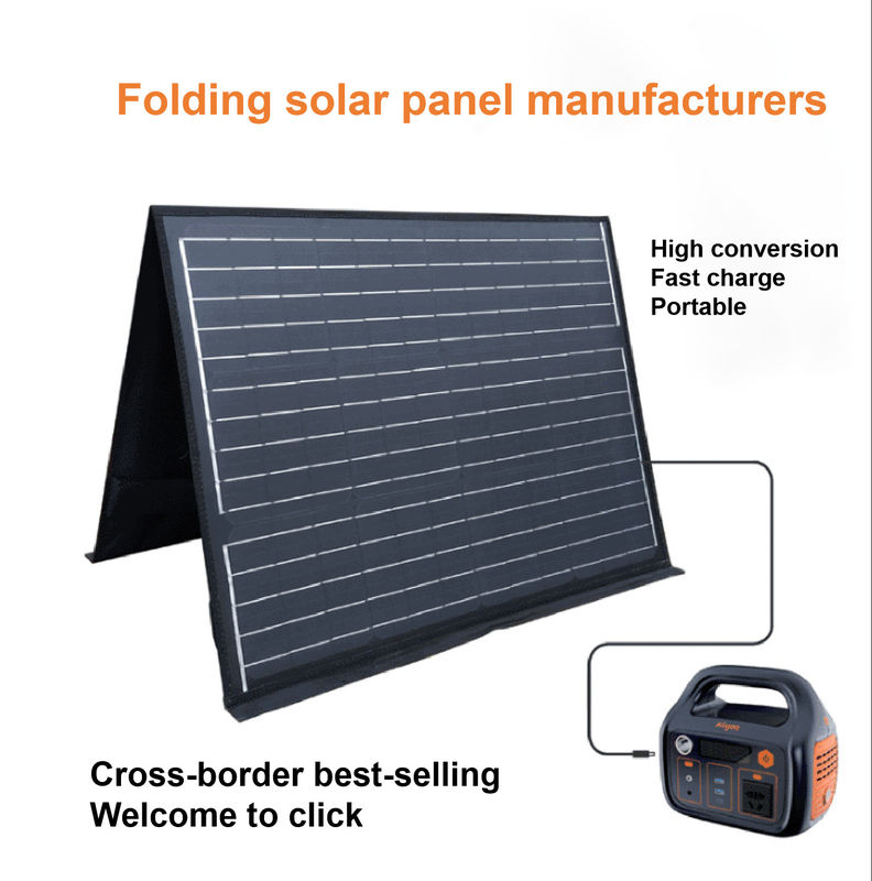 Piegatura doppia del portatile 2 di PV del caricatore solare impermeabile 100w 5V 2.1A USB del pannello