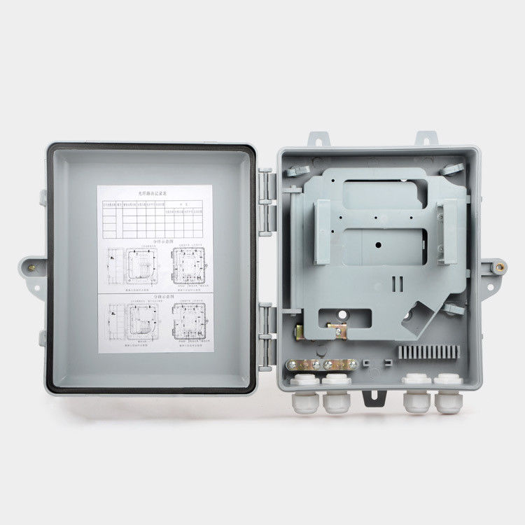 Scatola terminale di distribuzione IP65 della scatola FTTH 12 della fibra all'aperto a fibra ottica impermeabile del centro