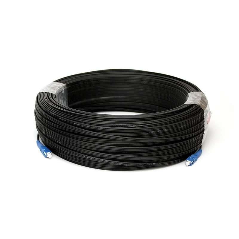 Fibra al cavo domestico, cavo a fibre ottiche di FTTH dello Sc 1F-4F di 8.5kg/km