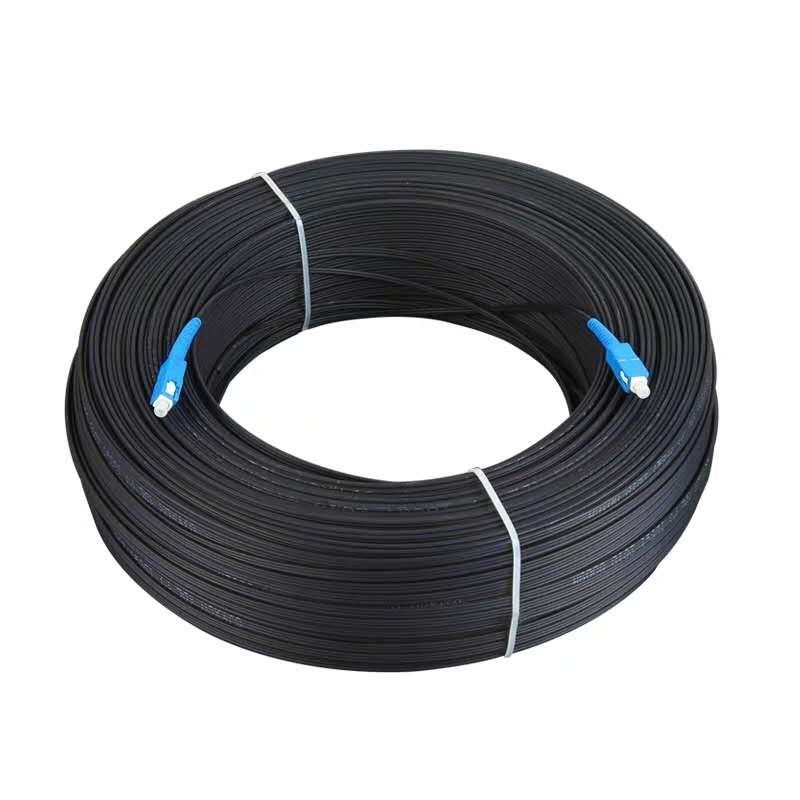 Fibra al cavo domestico, cavo a fibre ottiche di FTTH dello Sc 1F-4F di 8.5kg/km
