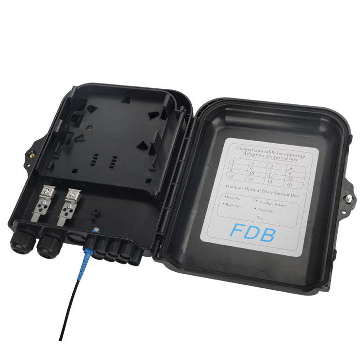 Contenitore a fibra ottica all'aperto 1.8KG di separatore dei centri 1x16 FTTH della scatola di distribuzione 16