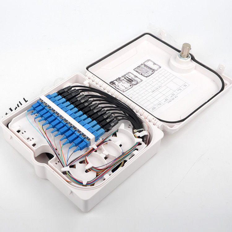 Scatola di distribuzione di fibra ottica del montaggio della parete 4core 12core 24core 48core 1.8KG