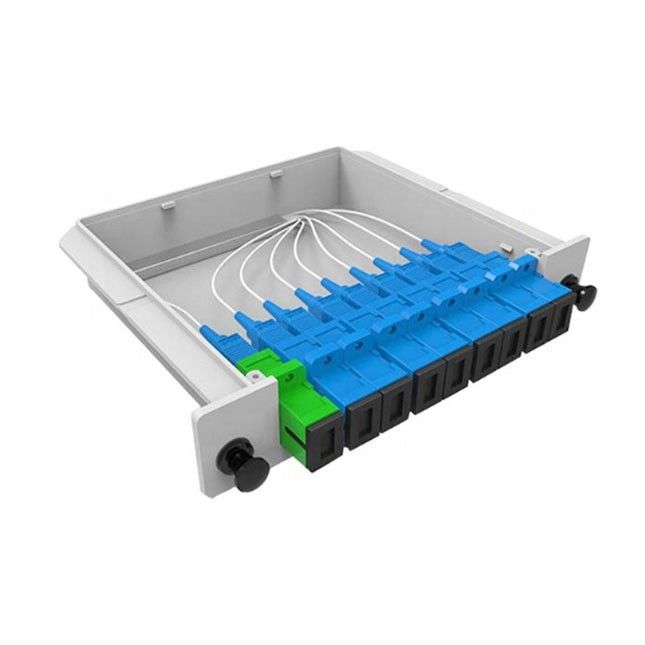 Tipo a fibra ottica lunghezza d'onda del separatore 1*8 dello SpA di BACCANO 1X8-PLC SC/UPC di 1260nm-1650nm