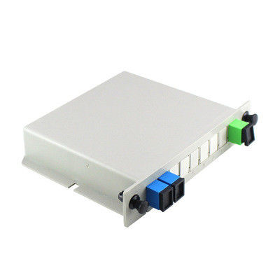 SpA di BACCANO a fibra ottica 1X2 del separatore dello SpA dello Sc UPC per la rete FTTH/di FTTX