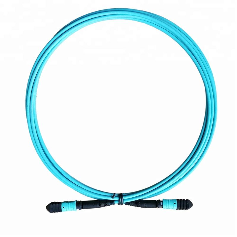 12 la treccia a fibra ottica femminile del cavo di toppa delle fibre MPO cabla 0.9mm 2.0mm 3.0mm