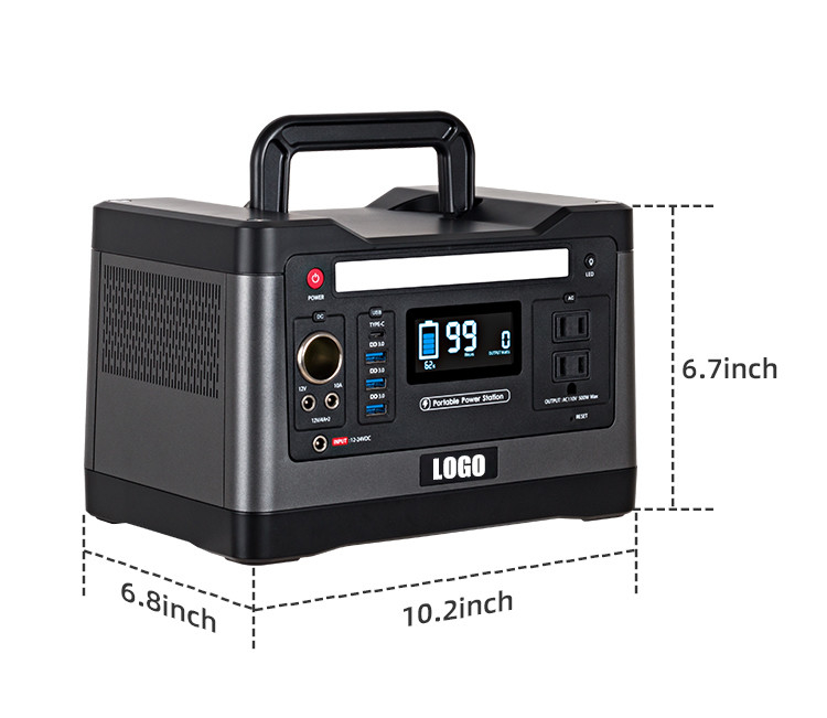 Sinusoide pura del generatore solare portatile a energia solare del sistema USB2.0 per Van Camping all'aperto