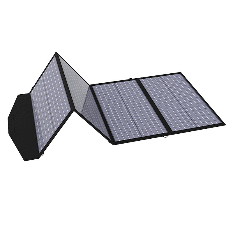 Volte pieghevoli portatili del pannello solare 4 del sistema a energia solare 18VDC con la batteria di energia solare 200W
