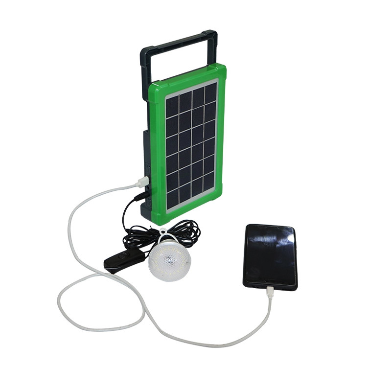 Backup solare portatile di Kit Panel For Home Emergency del generatore autoalimentato della torcia elettrica 