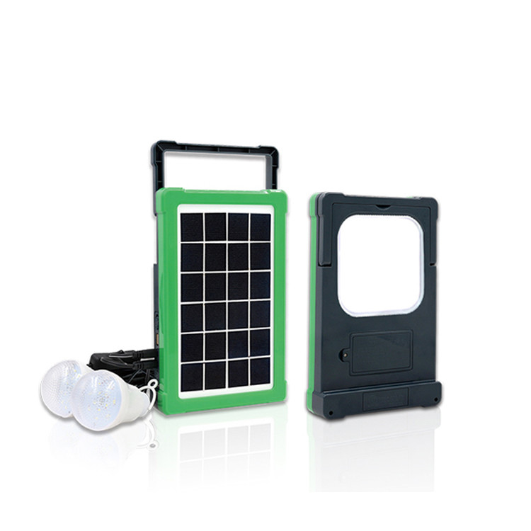 Backup solare portatile di Kit Panel For Home Emergency del generatore autoalimentato della torcia elettrica 